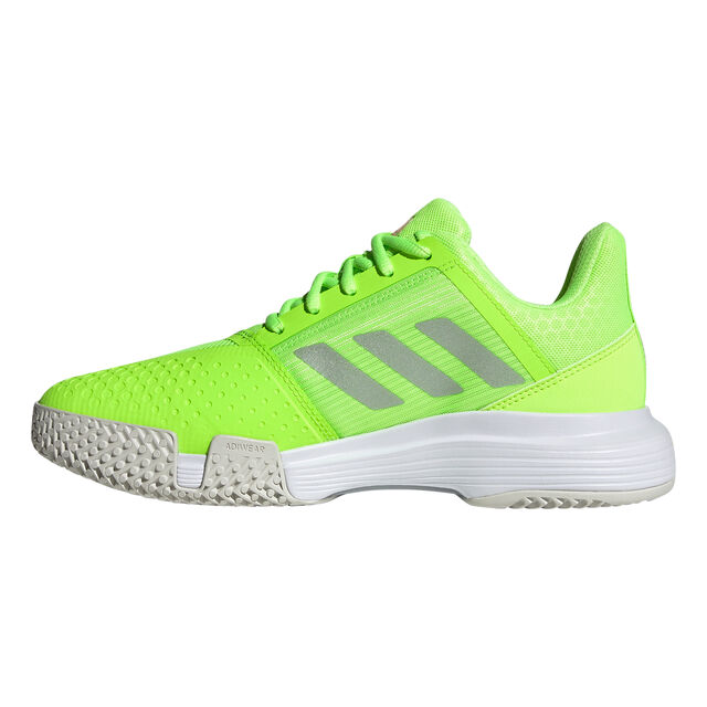 buy adidas Court Jam Bounce All Court Shoe Women - Neon Green, Silver ...