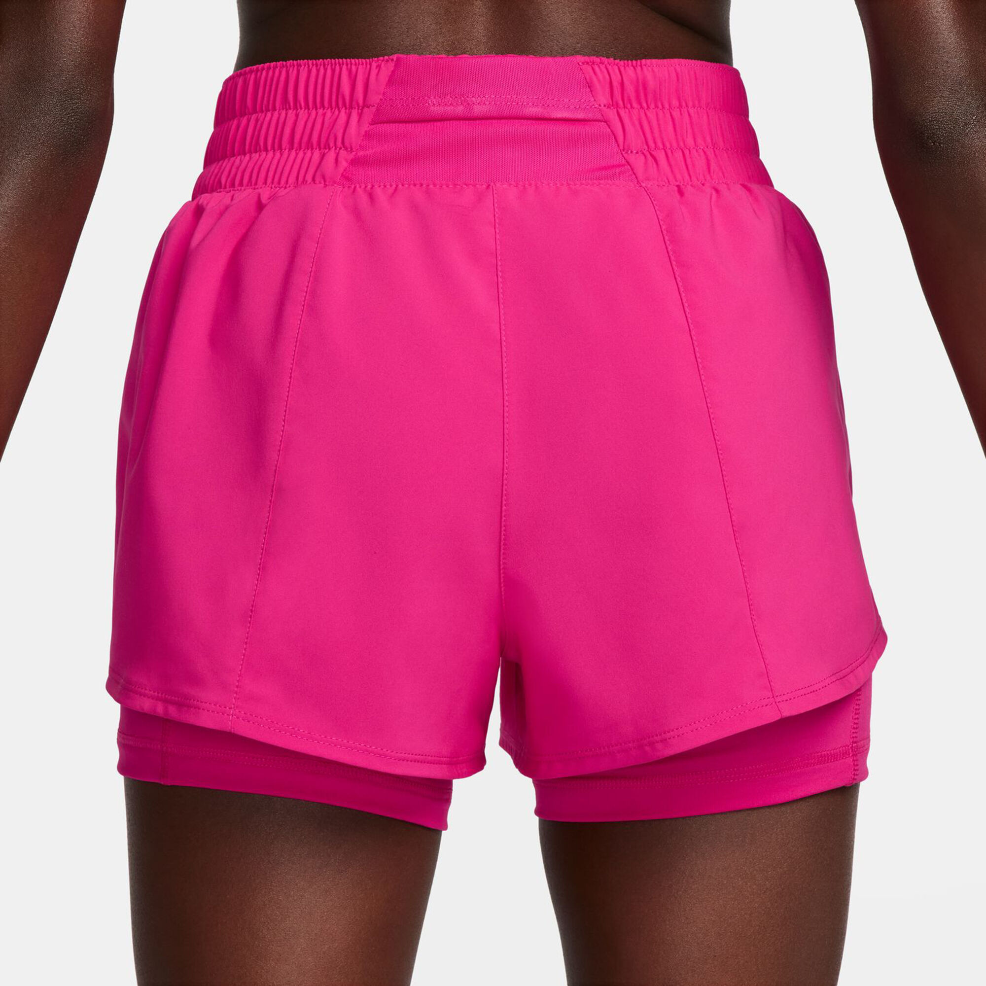 Buy Nike Dri-Fit Swift Mid-Rise 3in 2in1 Shorts Women Pink online