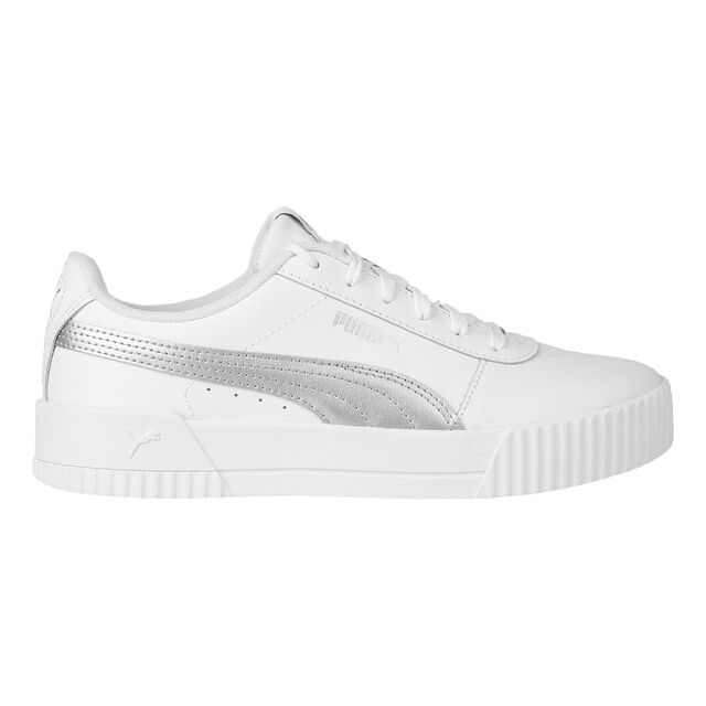 buy Puma Carina L Sneakers Women - White, Silver online | Tennis-Point
