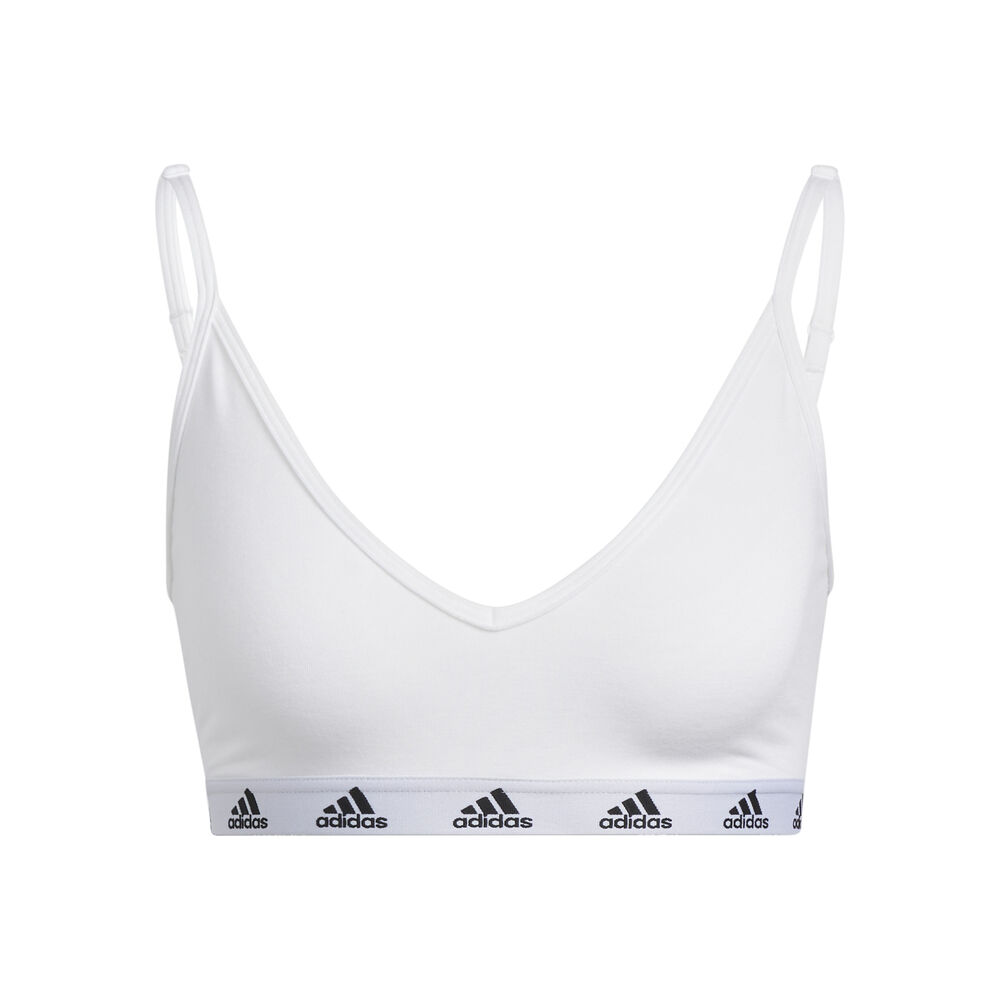 adidas Adidas Purebare Light-Support Sports Bras Women white, size: XL