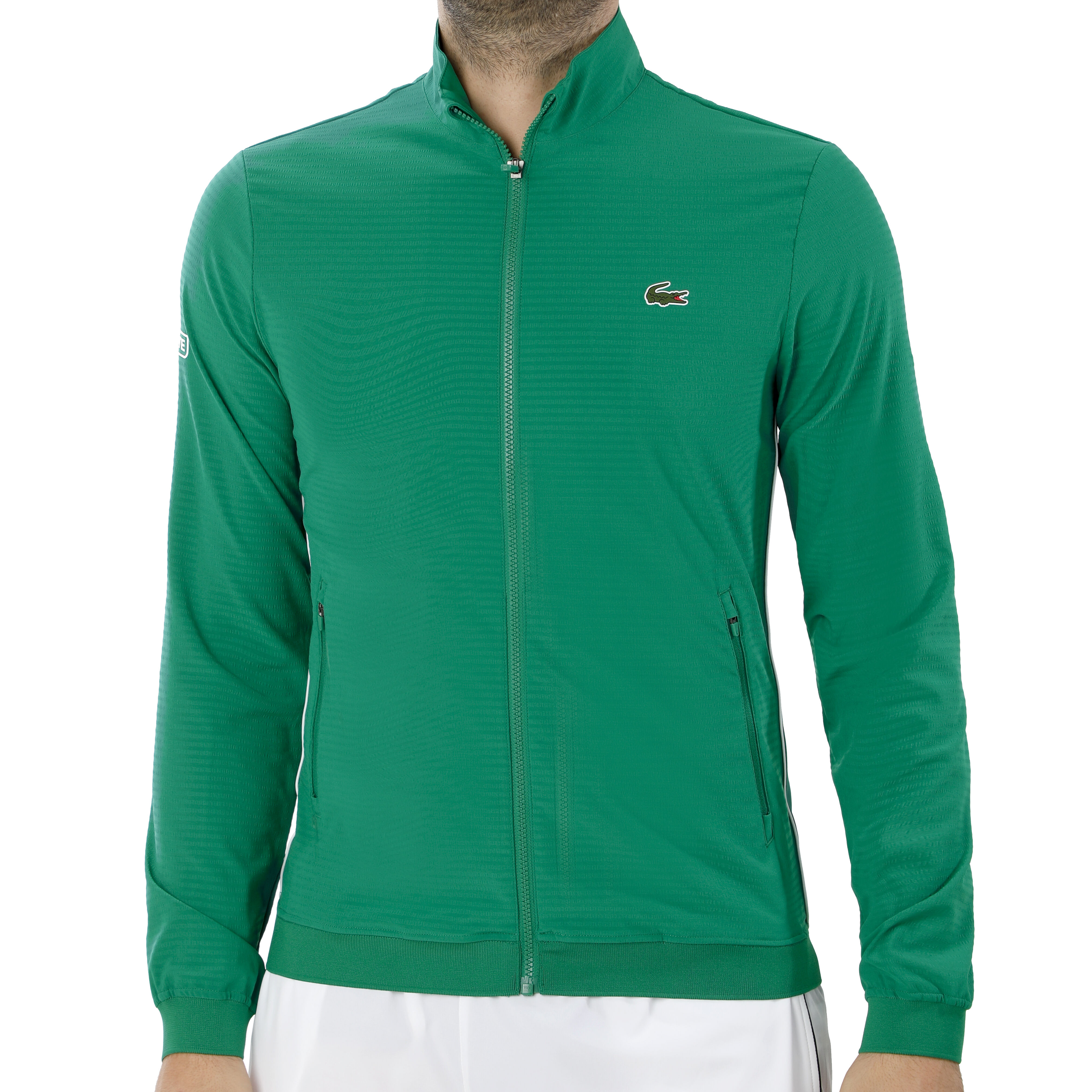 Novak Djokovic Training Jacket Men - Dark Green, Black