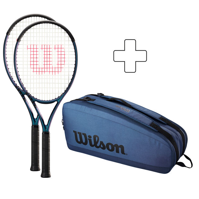 Buy Wilson 2 X Ultra 108 V4.0 Plus Tennis Bag online | Tennis Point UK