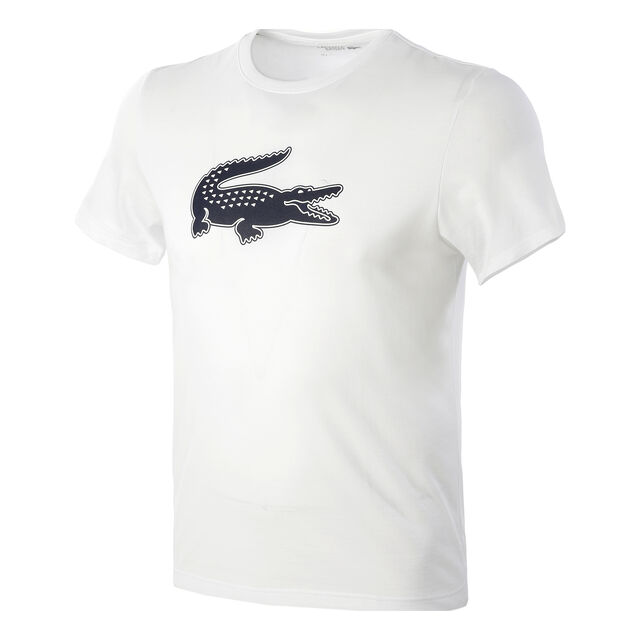 buy Lacoste T-Shirt Men - White, Dark Blue online | Tennis-Point