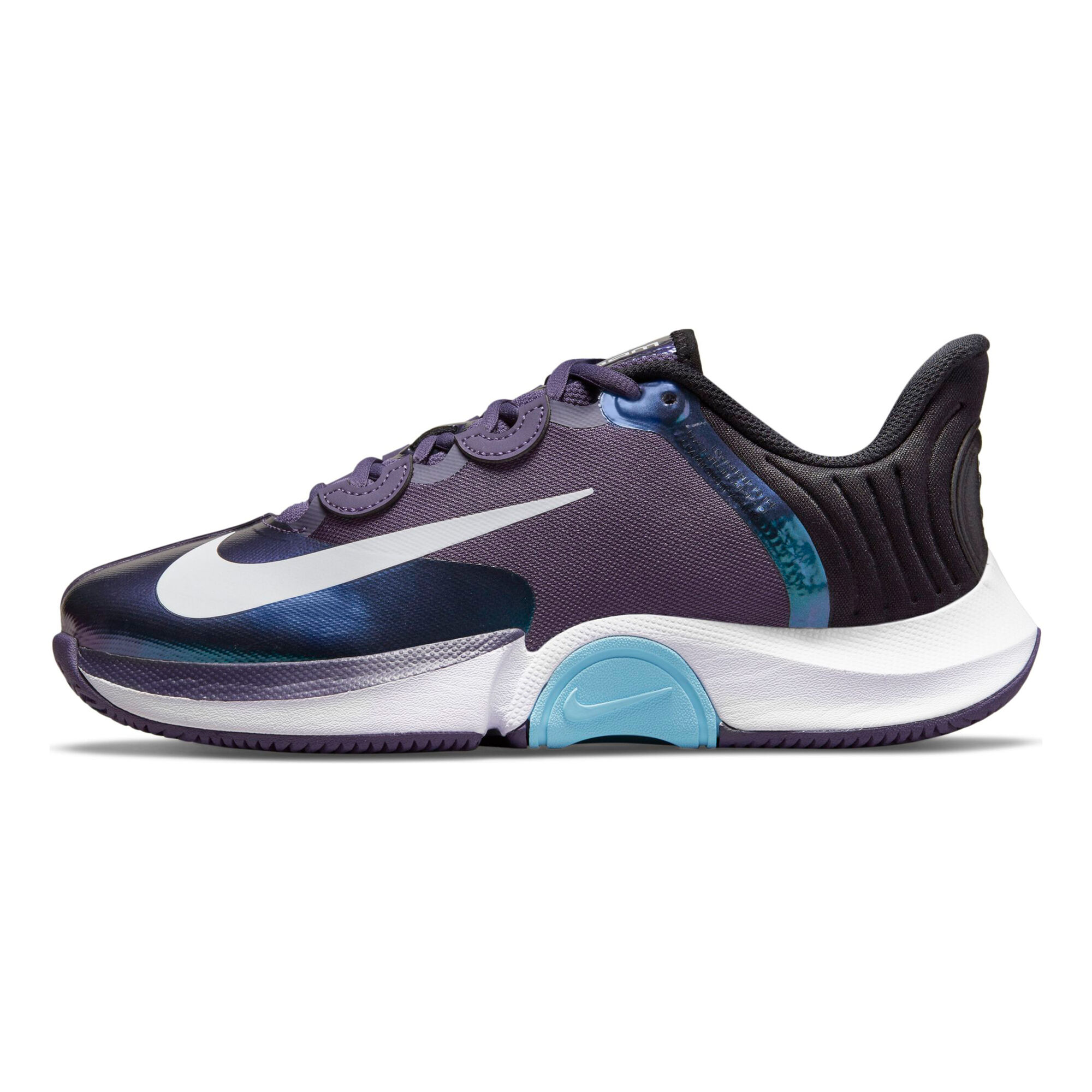 Buy Nike Air Zoom GP Turbo All Court Shoe Women Violet, Multicoloured ...