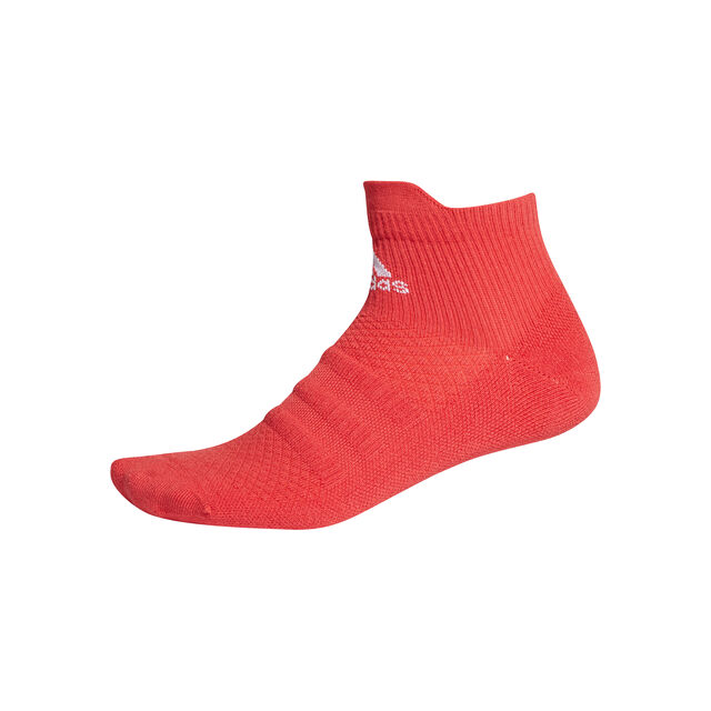 buy adidas AlphaSkin Lightweight Cushioning Ankle Sports Socks - Coral ...