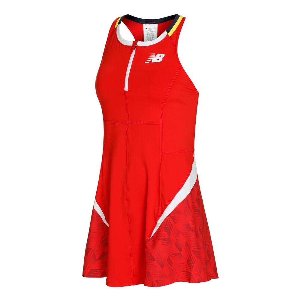 New Balance Printed Tournament Dress Women red, size: M