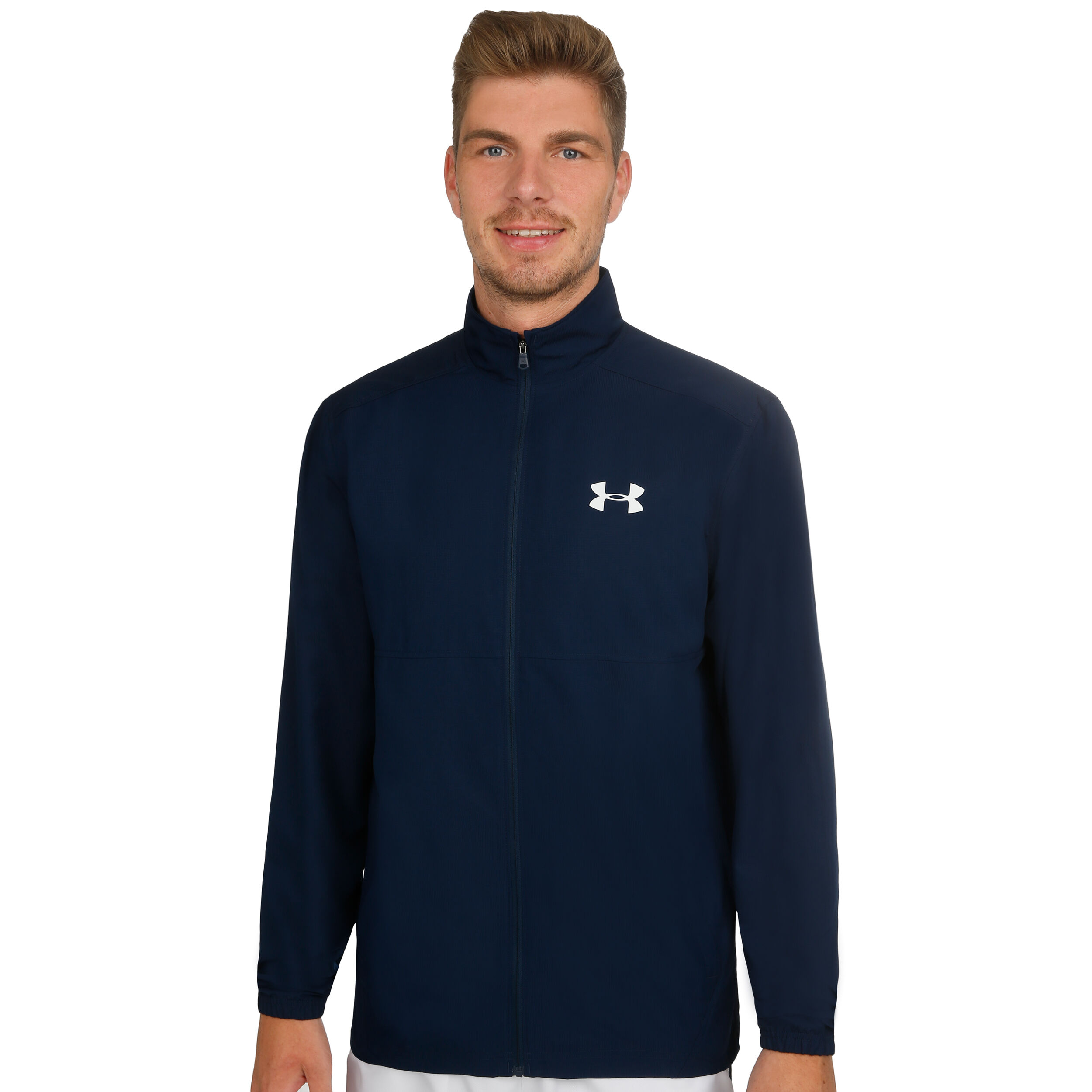 ua sportstyle woven full zip