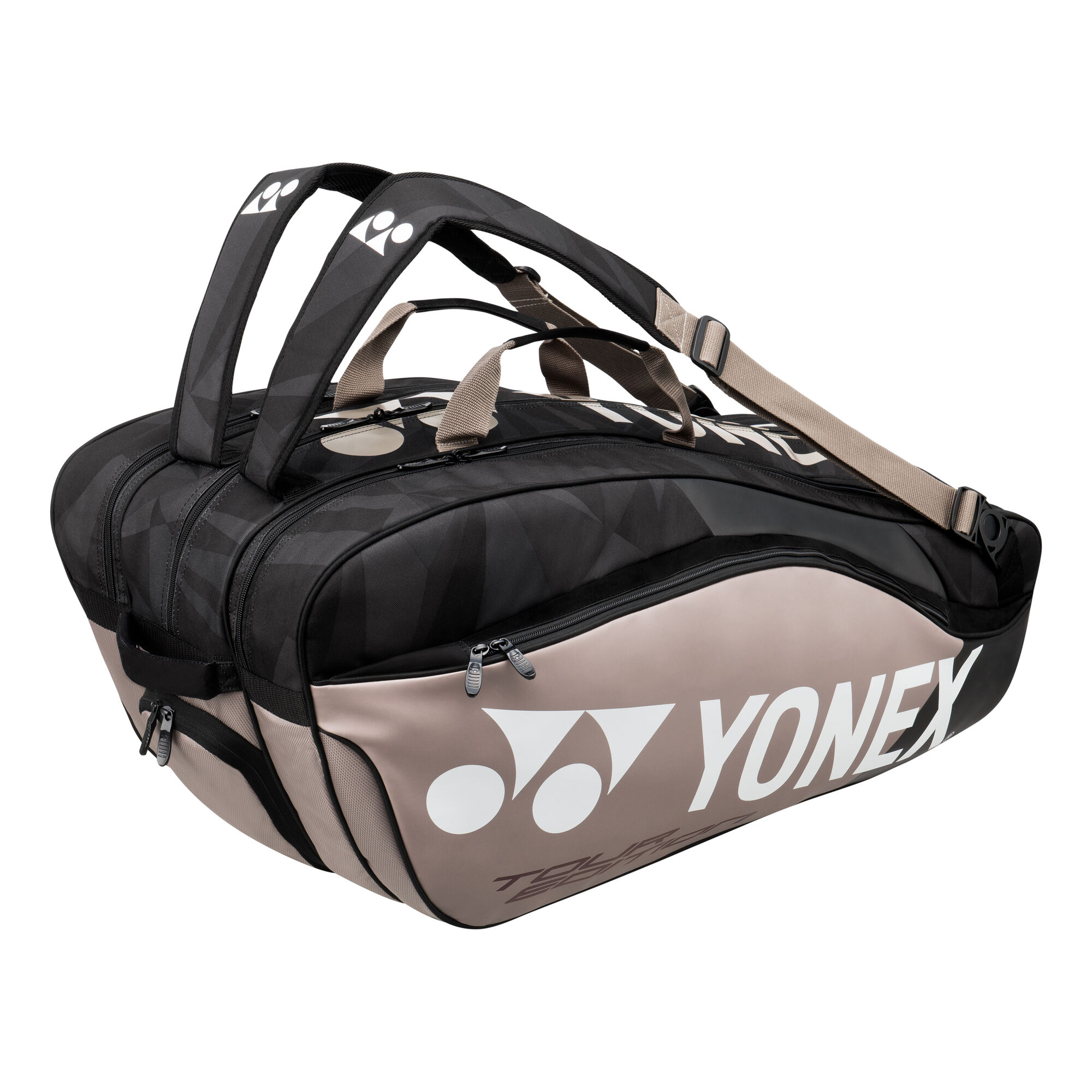 Buy Yonex Pro Thermobag Racket Bag 10 Pack Grey, Black online Tennis