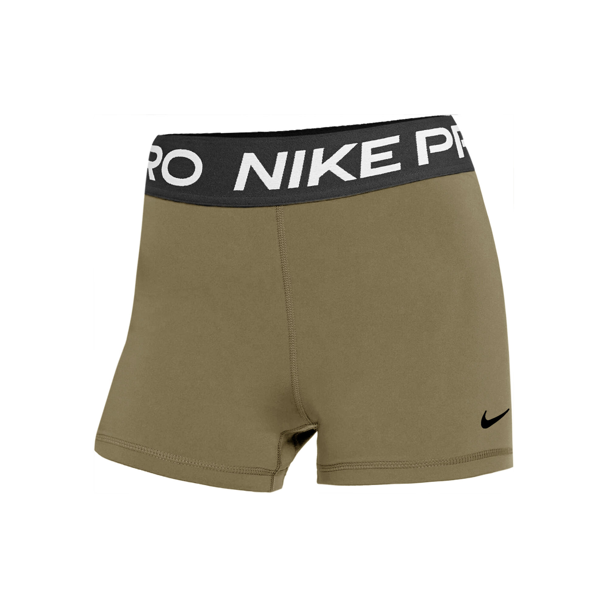 Buy Nike Pro Ball Shorts Women Olive, Black online