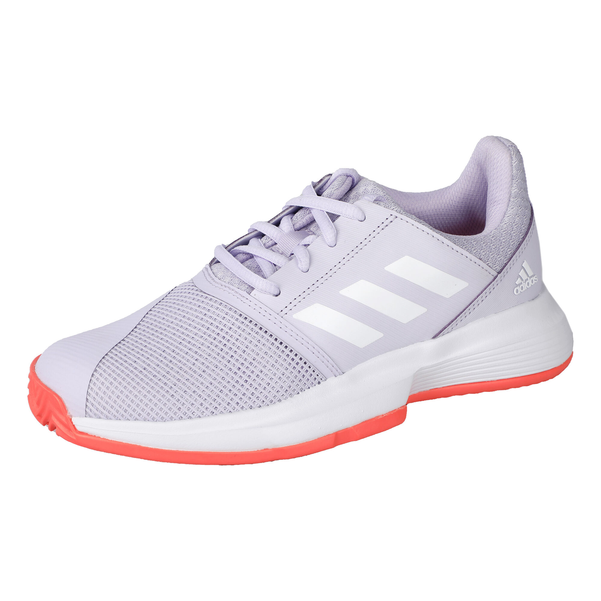 Buy adidas Court Jam All Court Shoe Kids Lilac, Coral online | Tennis ...
