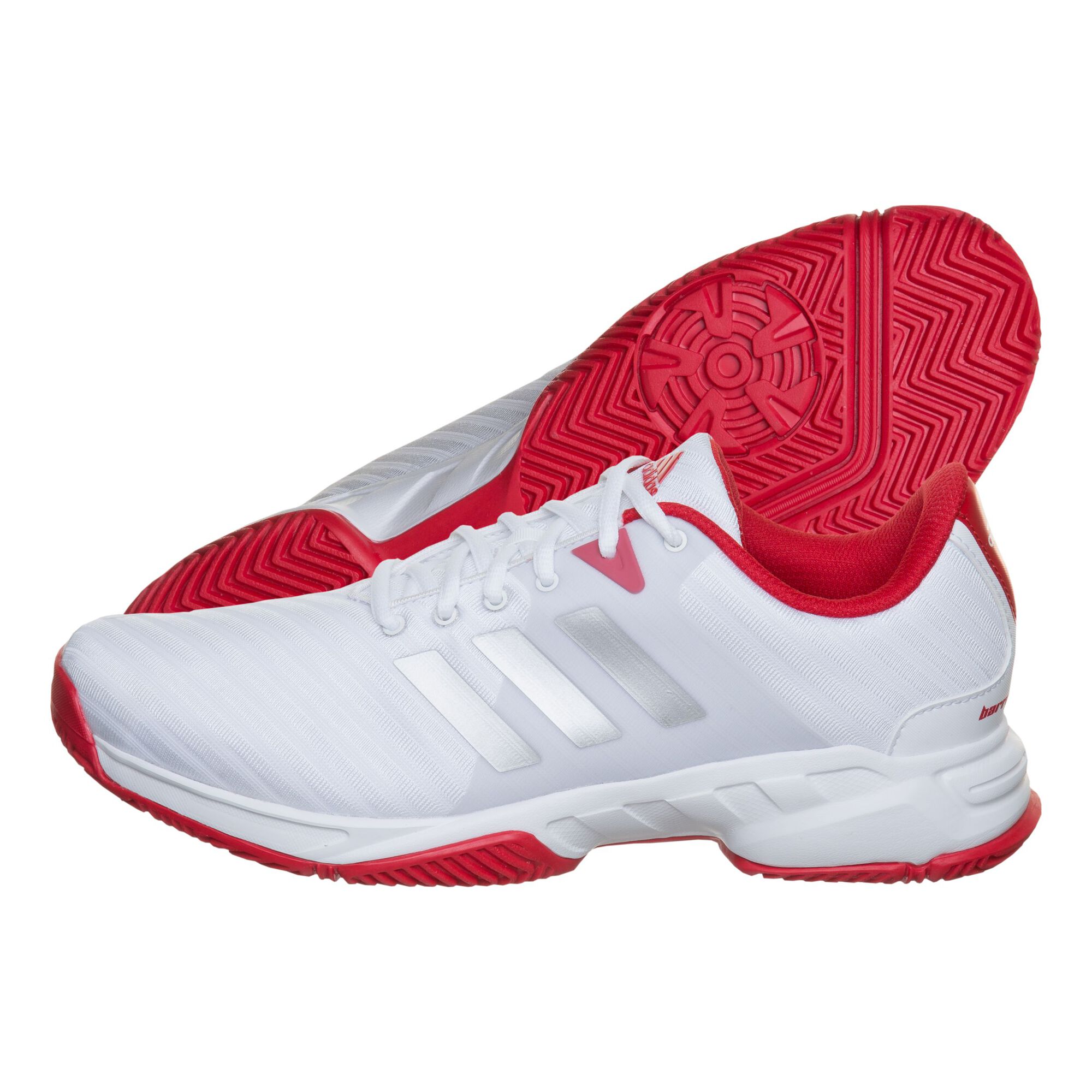 Buy Adidas Barricade Court 3 All Court Shoe Men White Red Online