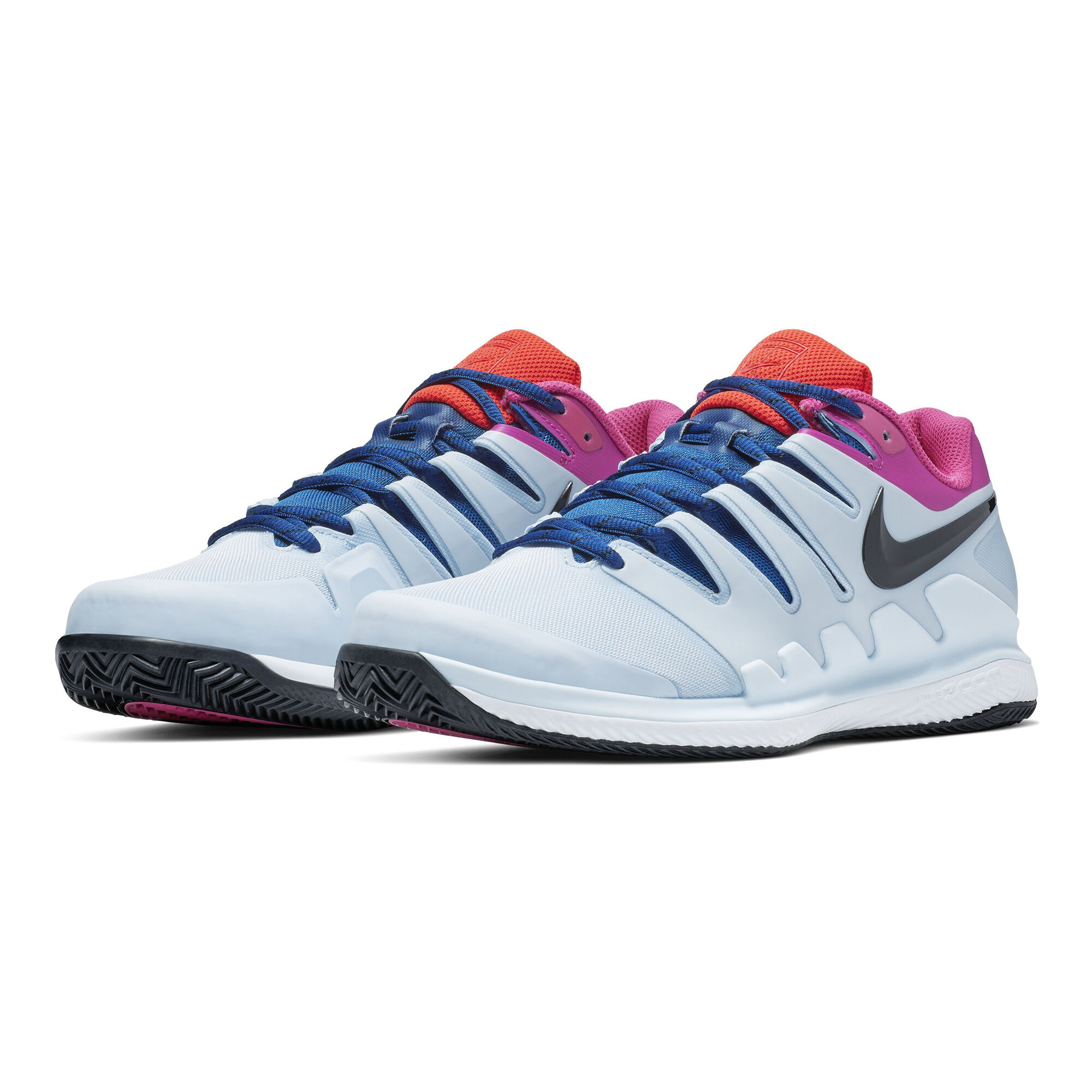 buy Nike Air Zoom Vapor X Clay Court Shoe Men - Light Blue, Black ...