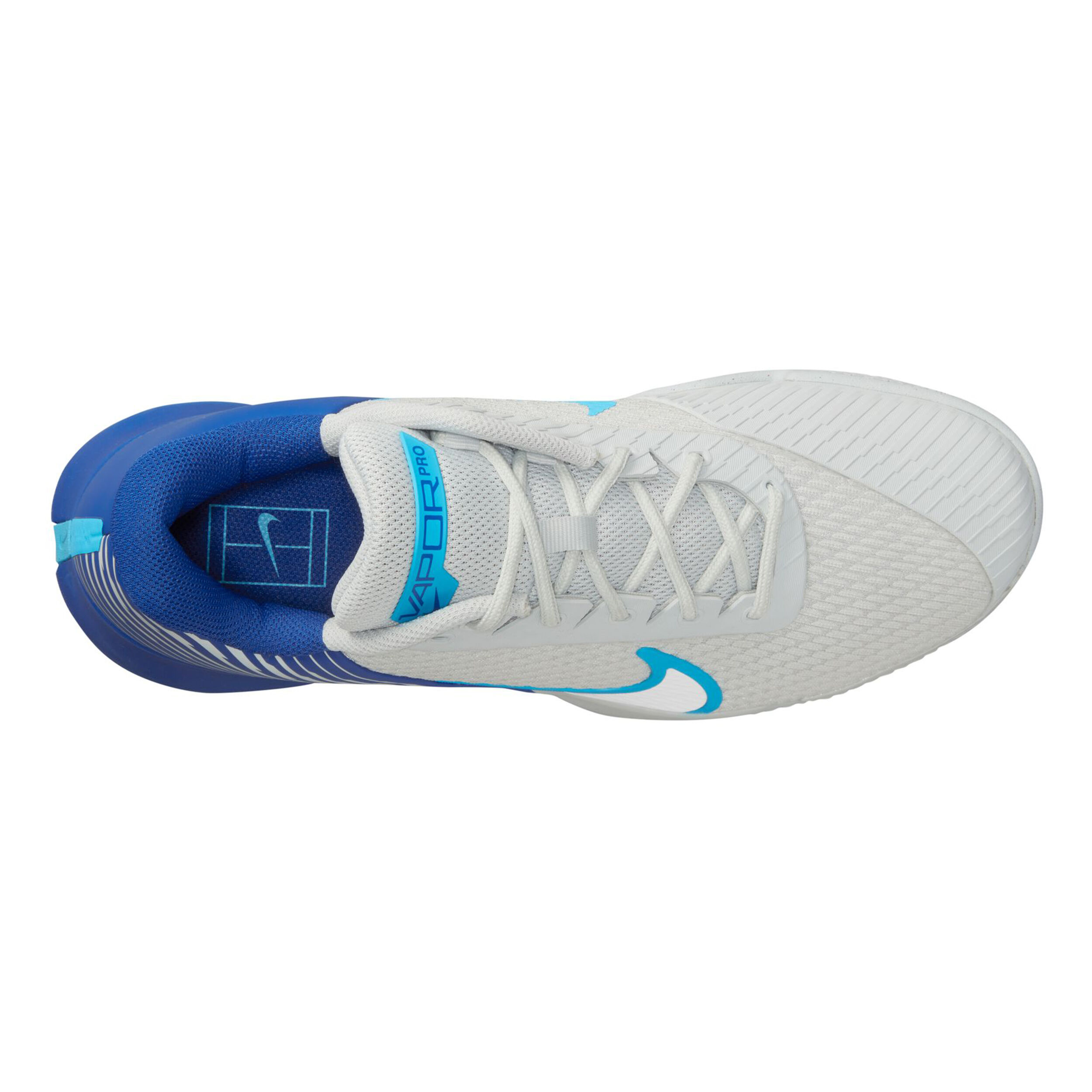 Air Zoom Vapor Pro 2 Clay Court Shoe Men - White, Blue