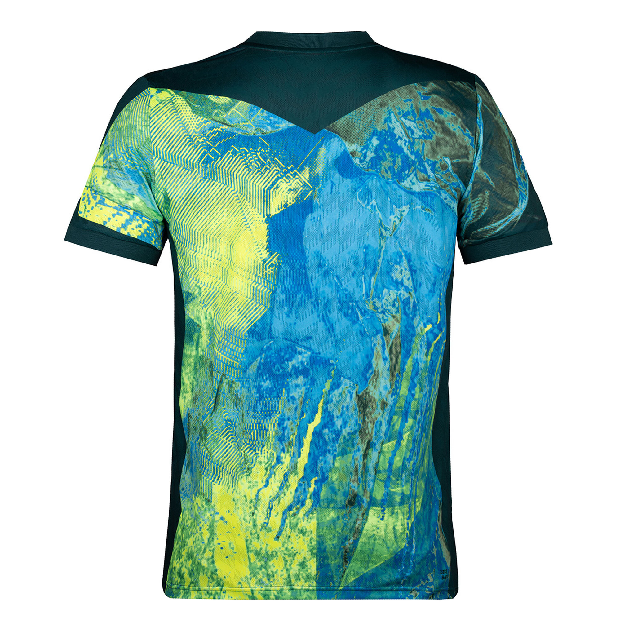 Buy BIDI BADU Niam Tech T-Shirt Men Dark Green, Multicoloured online ...