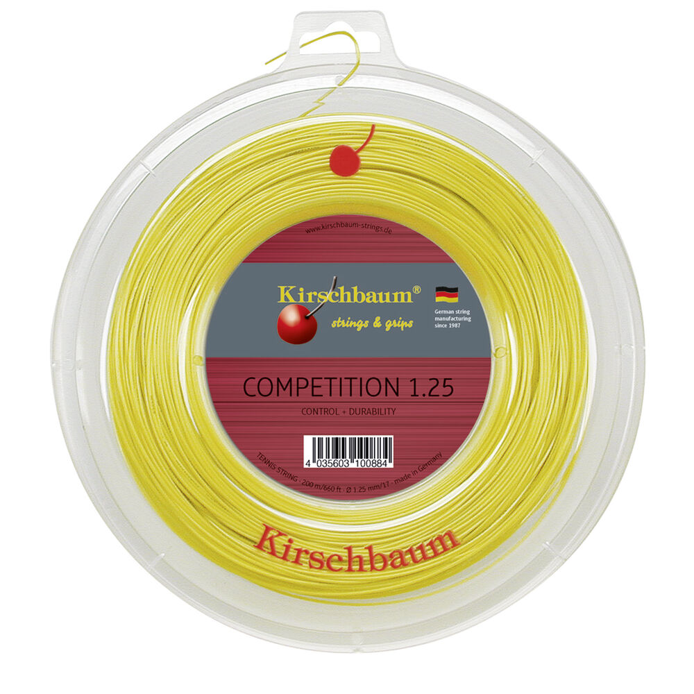Photos - Accessory Kirschbaum Competition String Reel 200m c130, c125, c120gelb 