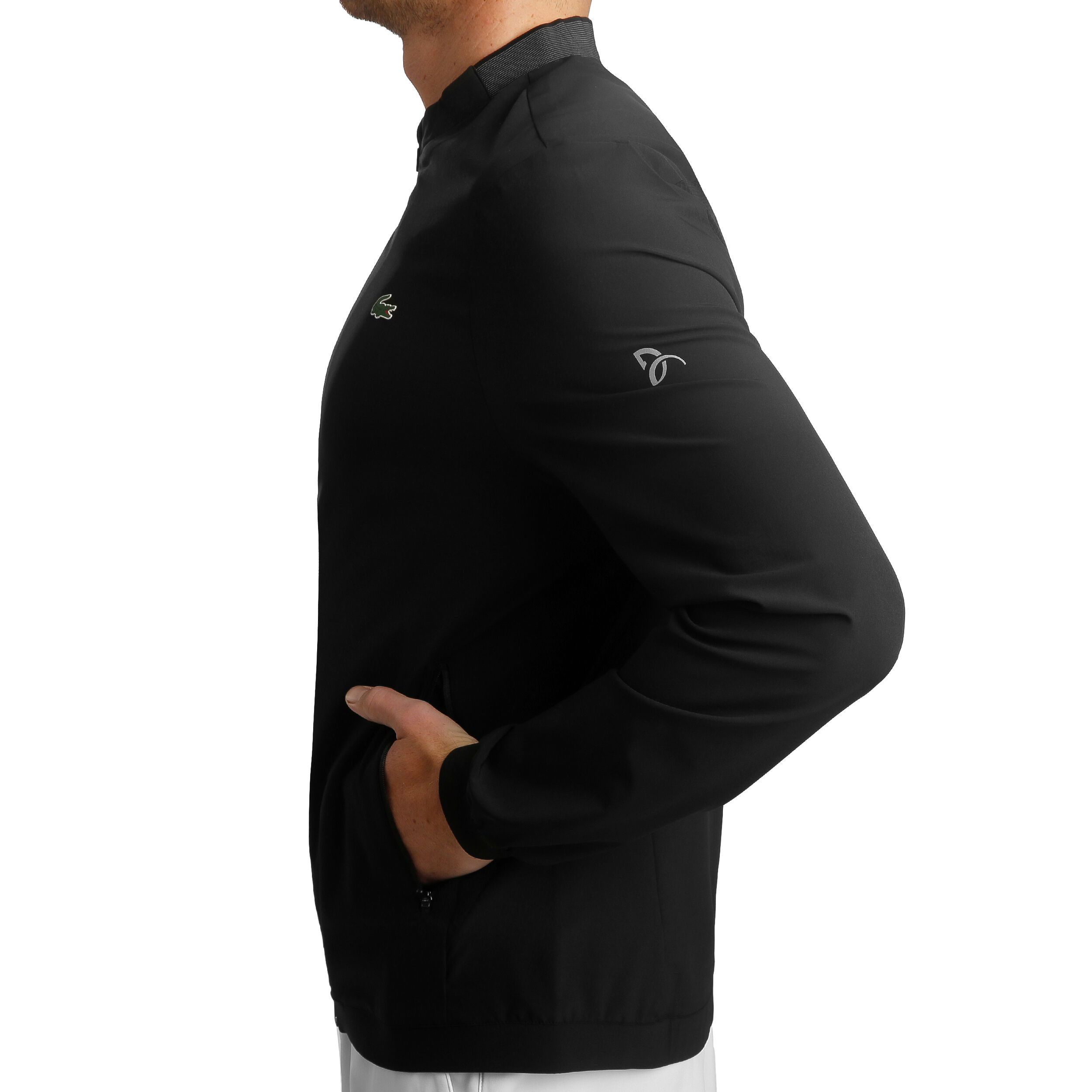 Novak Djokovic Training Jacket Men - Black, Dark Grey