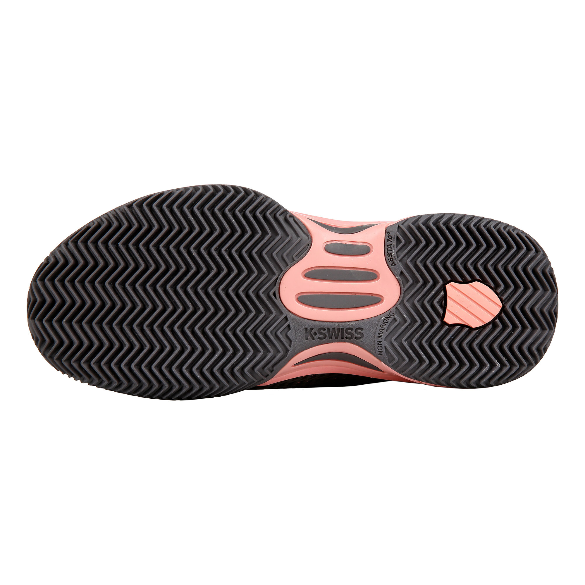 Buy K-Swiss Express Light HB Clay Court Shoe Women Dark Grey, Pink ...