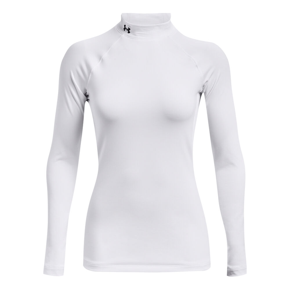 Under Armour Coldgear Authentics Mockneck Long Sleeve Women white, size: XS product