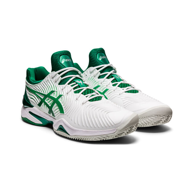 Buy ASICS Novak Djokovic Court FF Clay Court Shoe Men White Green