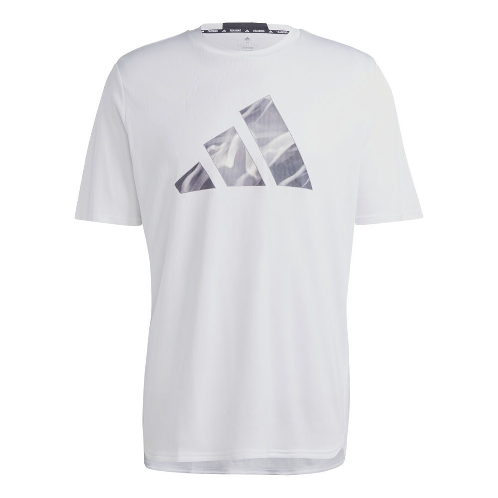 adidas Designed For Movement Hiit Training T-Shirt Men white, size: XXL