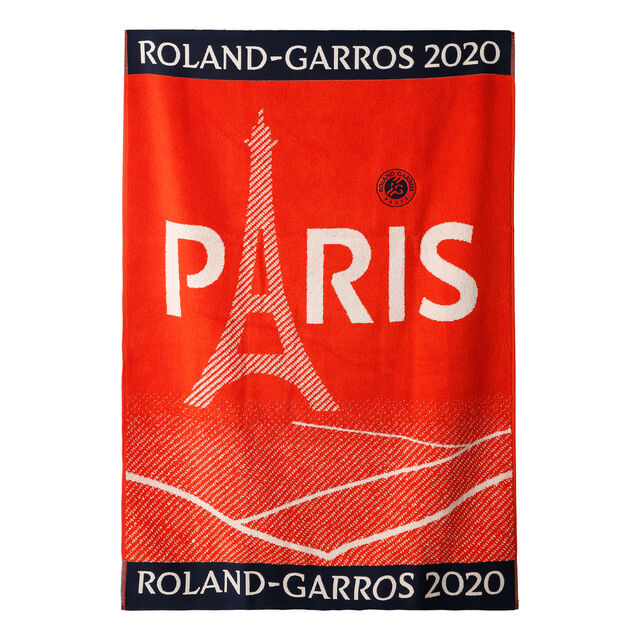buy Roland Garros Roland Garros Towel Lightred, Black online Tennis