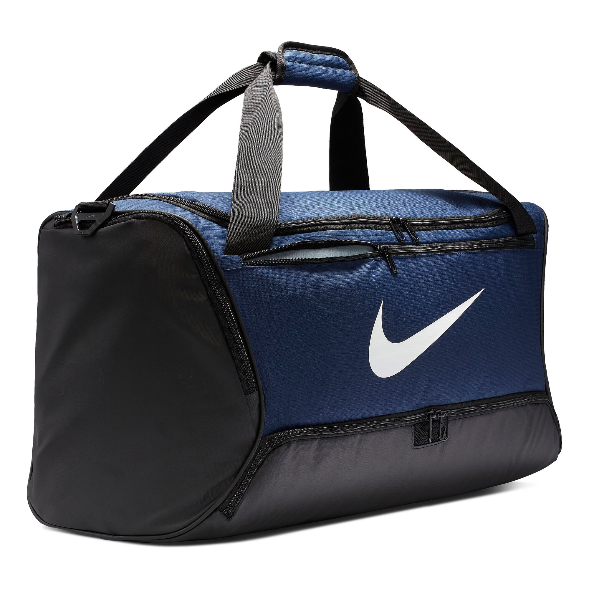 buy Nike Brasilia Duffel Medium Sports Bag - Dark Blue, Black online ...