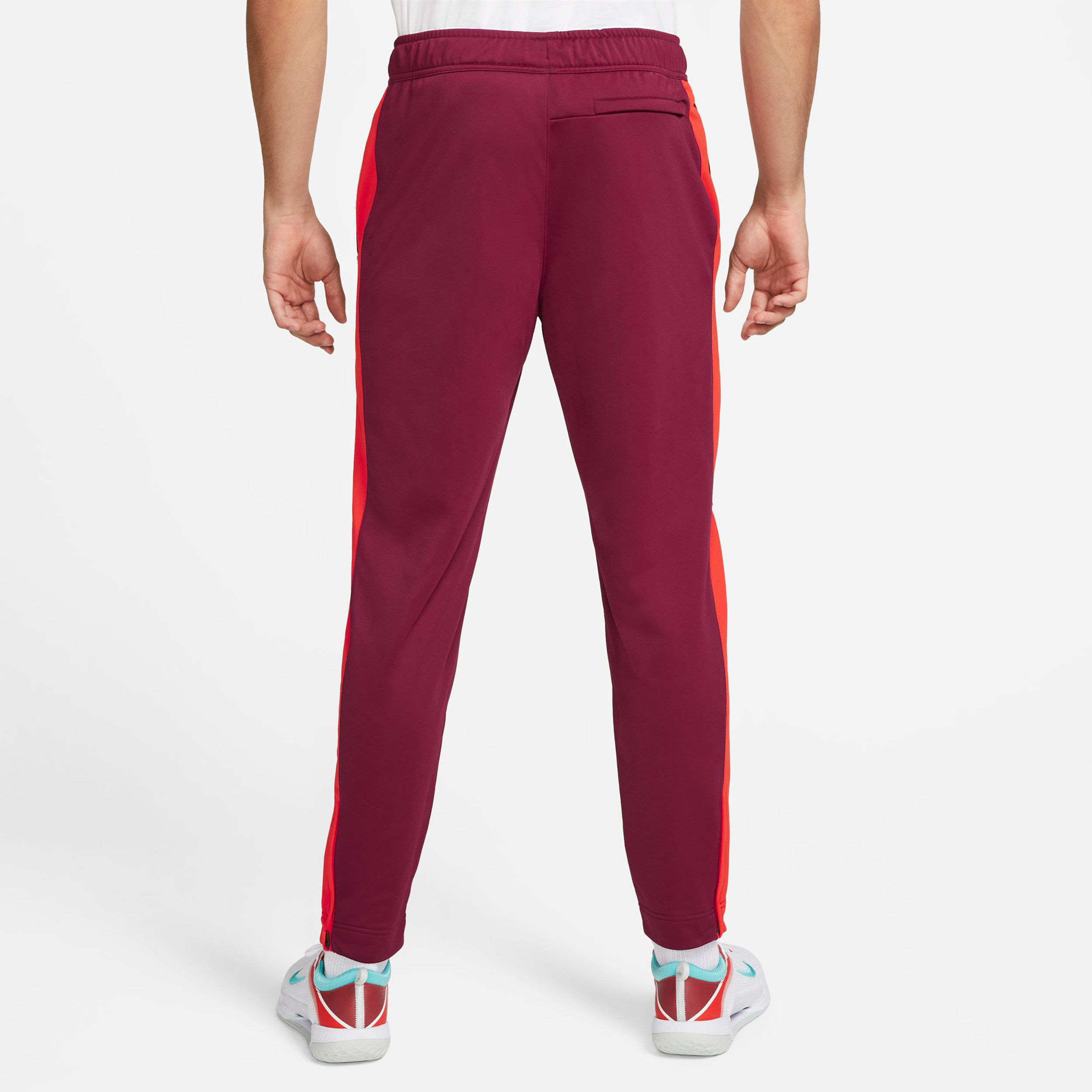 Vintage Nike Pants Boys Track Basketball Athletic Zip Leg Shiny Red Small 8  | eBay