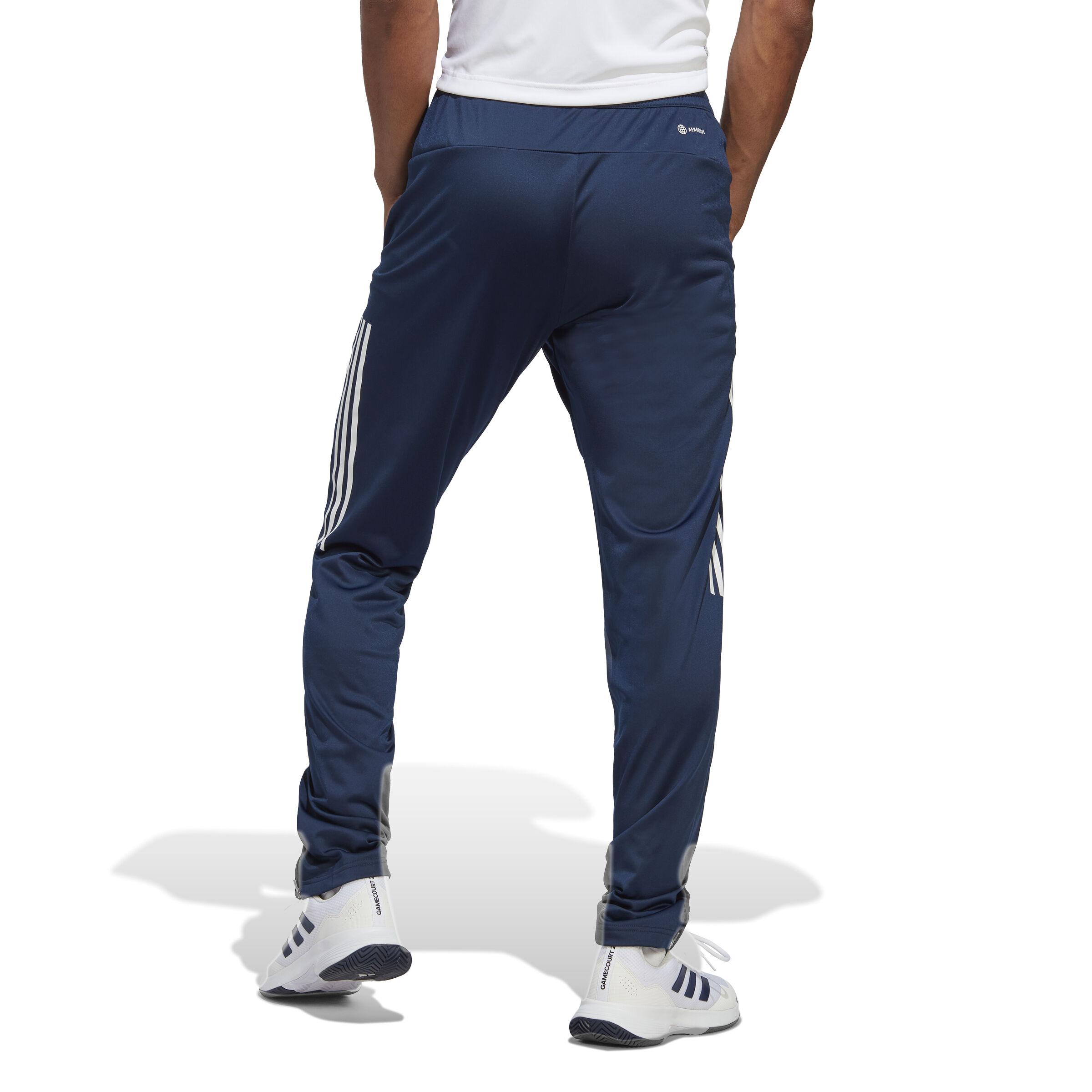 adidas Tiro 19 Men's Training Pants (DZ8773) Black Blue Reflective Zip Size  S | eBay