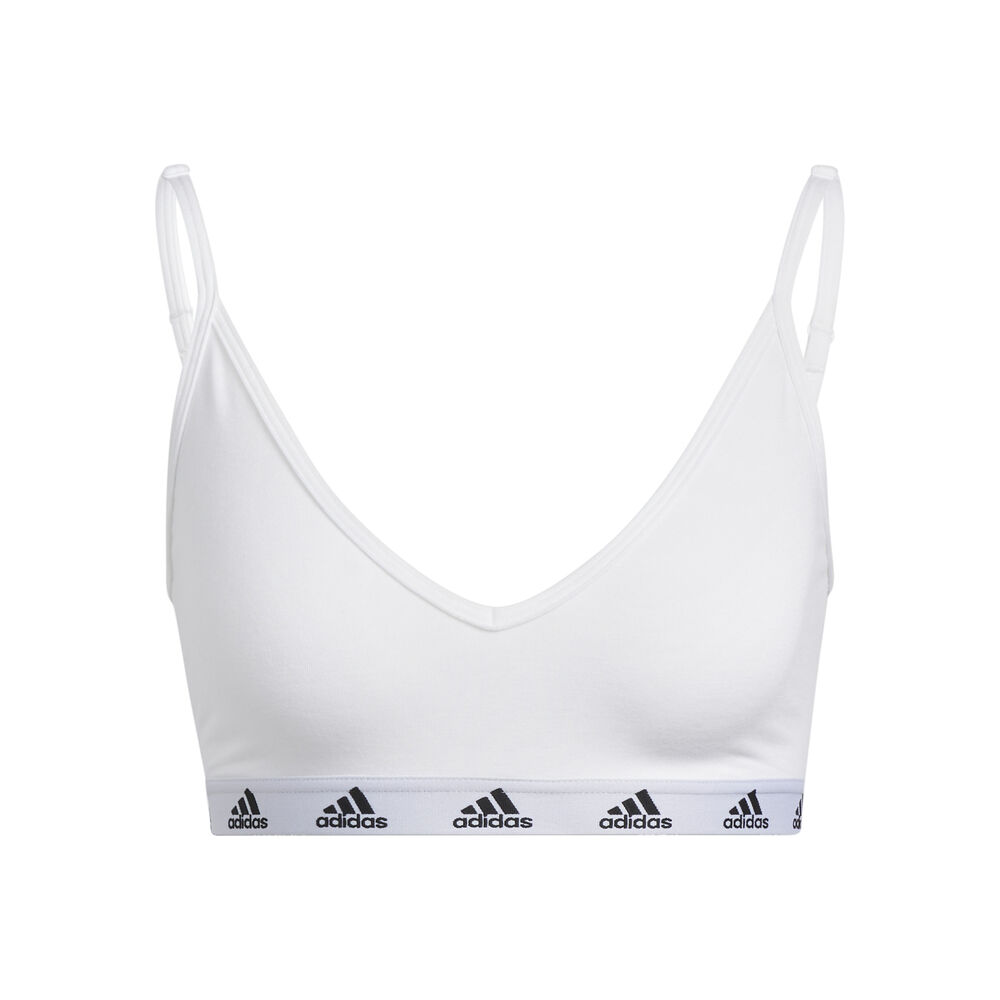 adidas Adidas Purebare Light-Support Sports Bras Women white, size: S