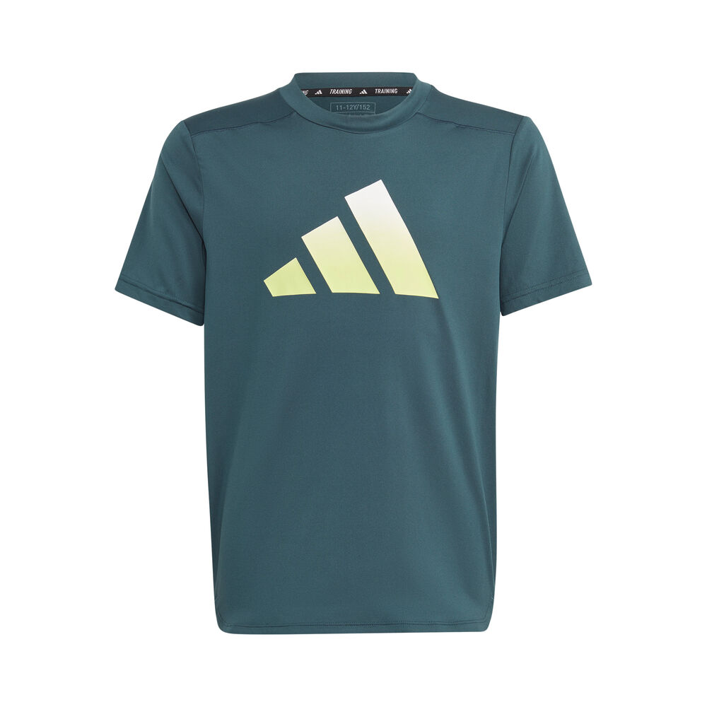 adidas Training Icons T-Shirt Boys petrol